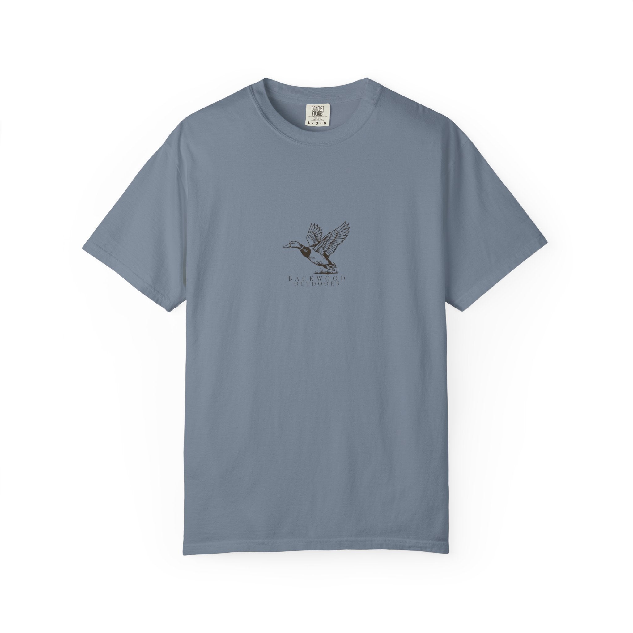 Flying Duck Graphic T-Shirt — Minimal Vintage Nature Tee