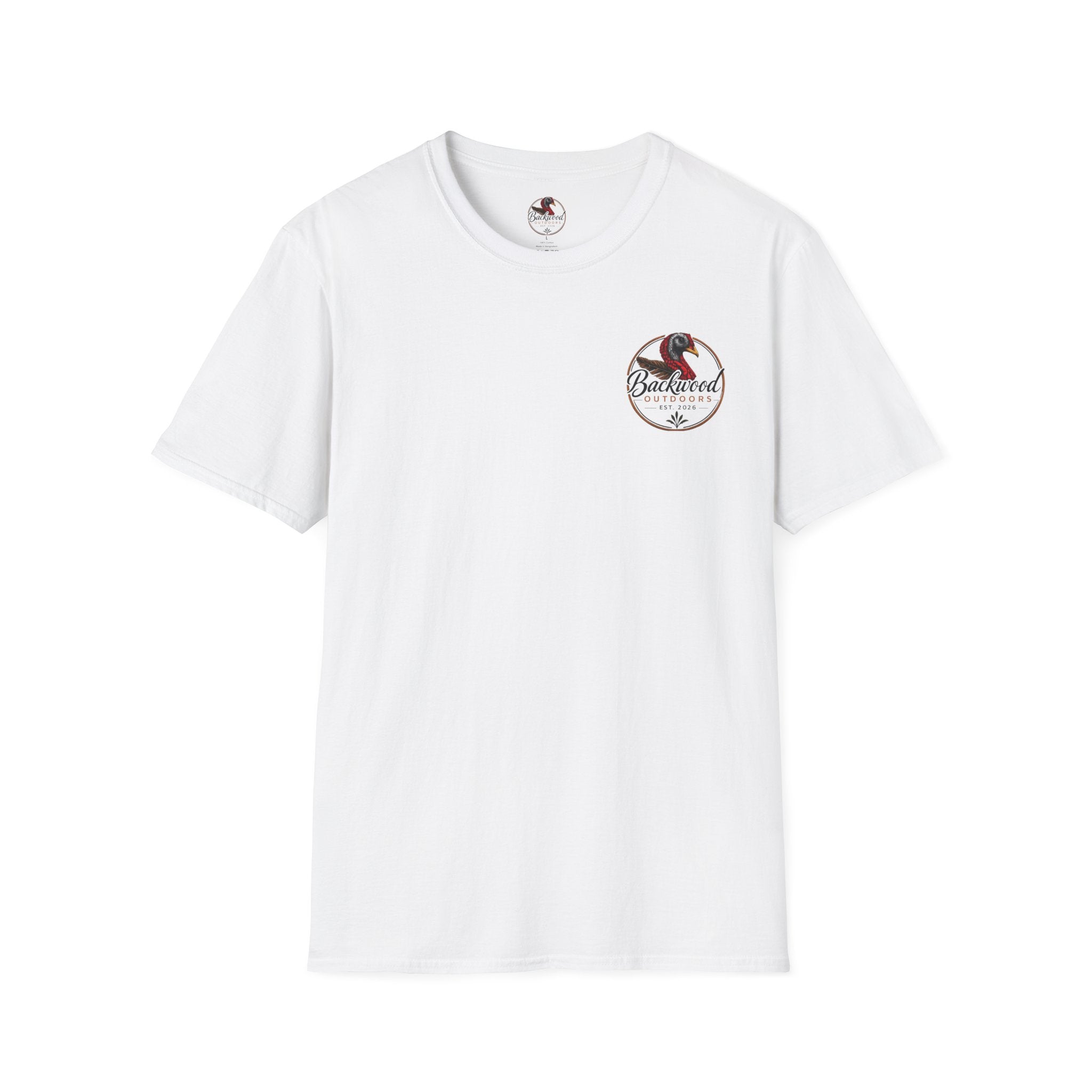 Backwood Outdoors Turkey Logo T-Shirt — Hunting & Outdoor Crew Tee