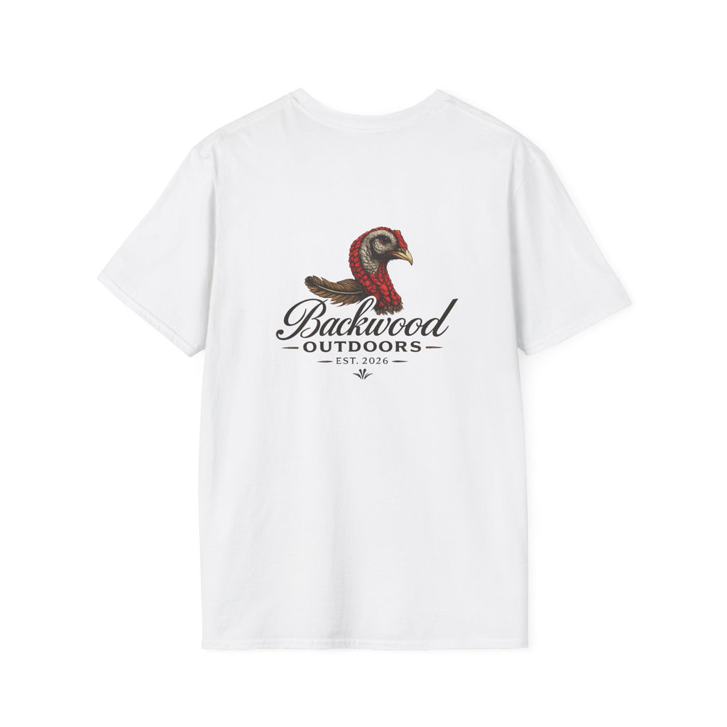 Backwood Outdoors Turkey Logo T-Shirt — Hunting & Outdoor Crew Tee