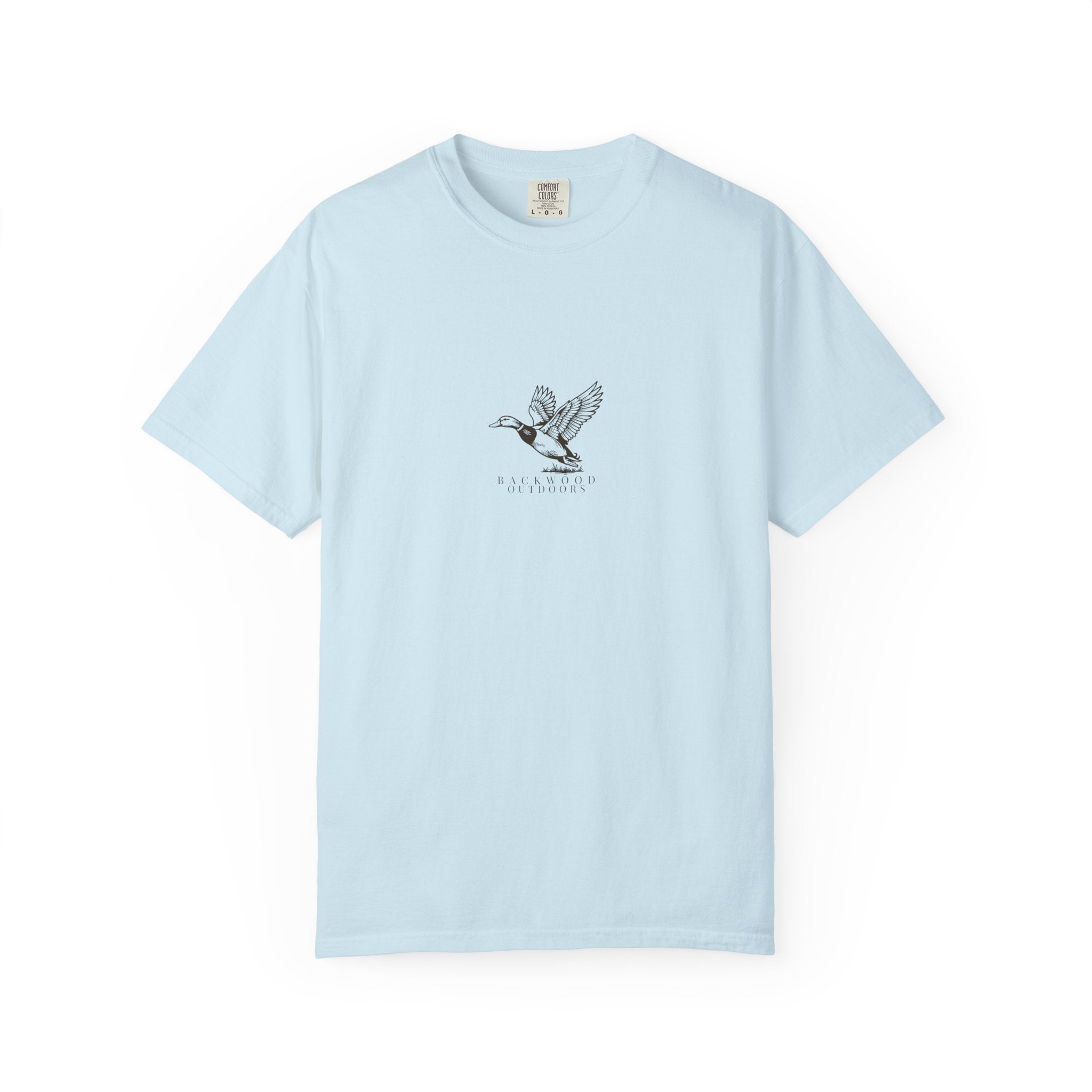 Flying Duck Graphic T-Shirt — Minimal Vintage Nature Tee
