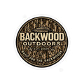 Built For The Backwoods Sticker