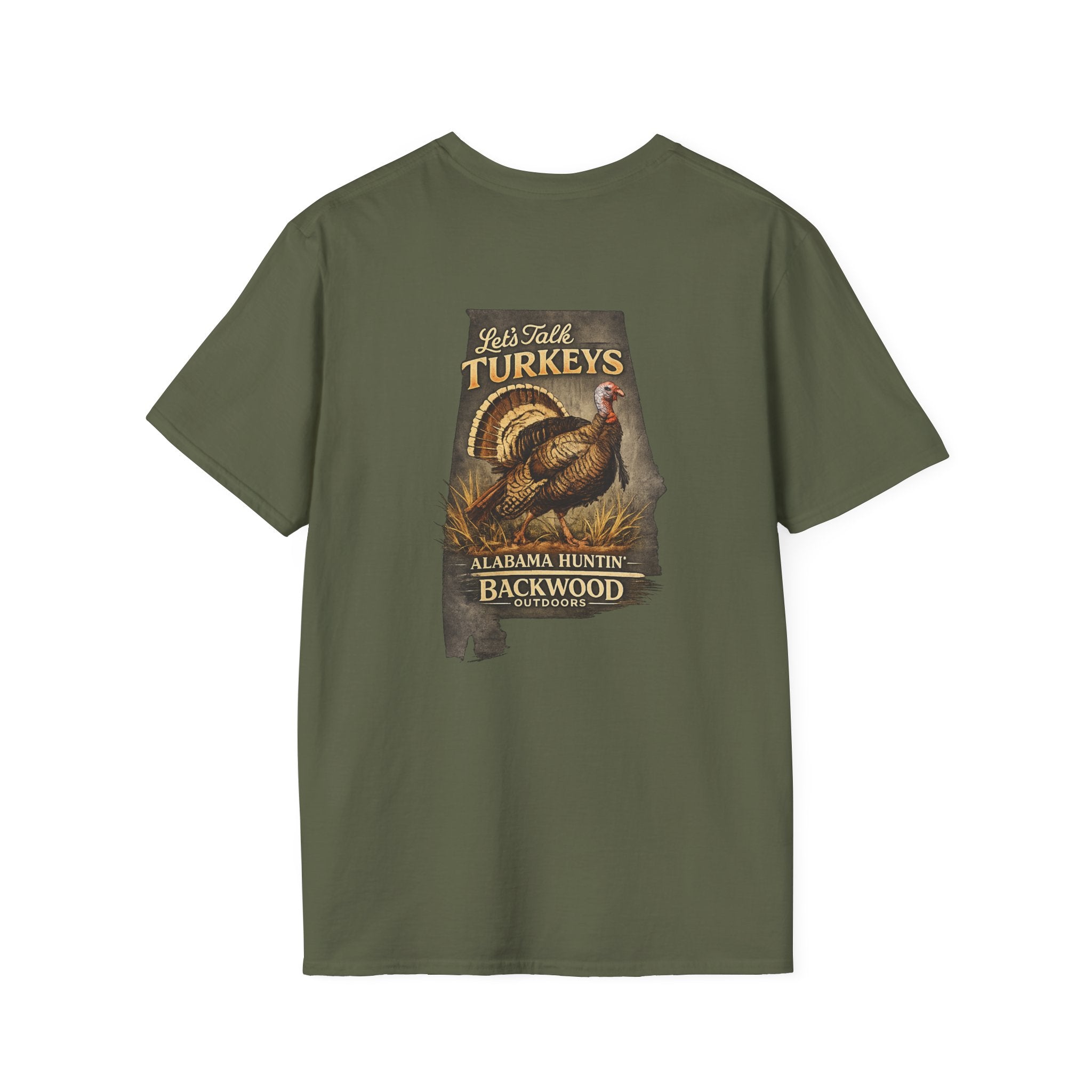 "Let's Talk Turkeys" Backwood Outdoors Tee