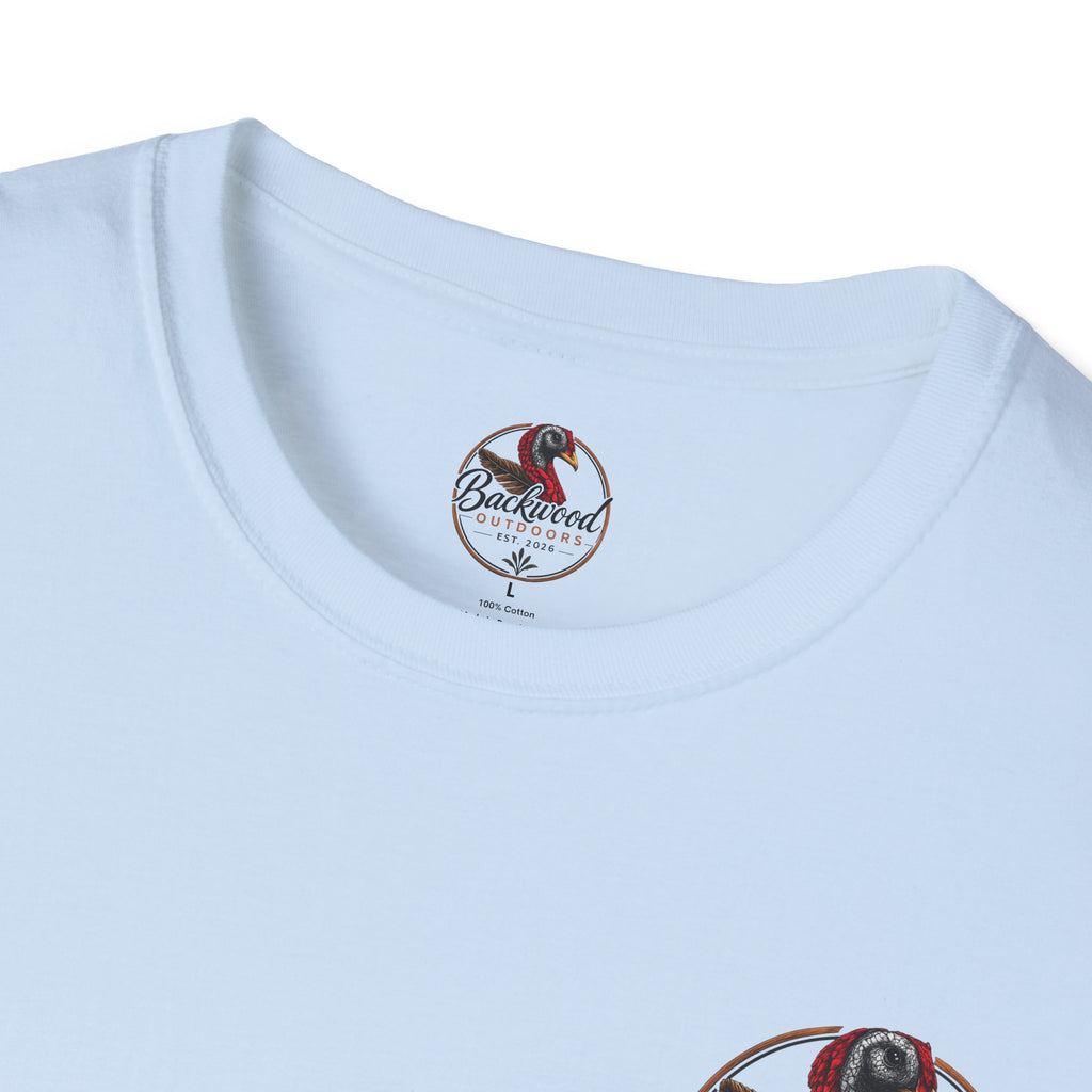 Backwood Outdoors Turkey Logo T-Shirt — Hunting & Outdoor Crew Tee