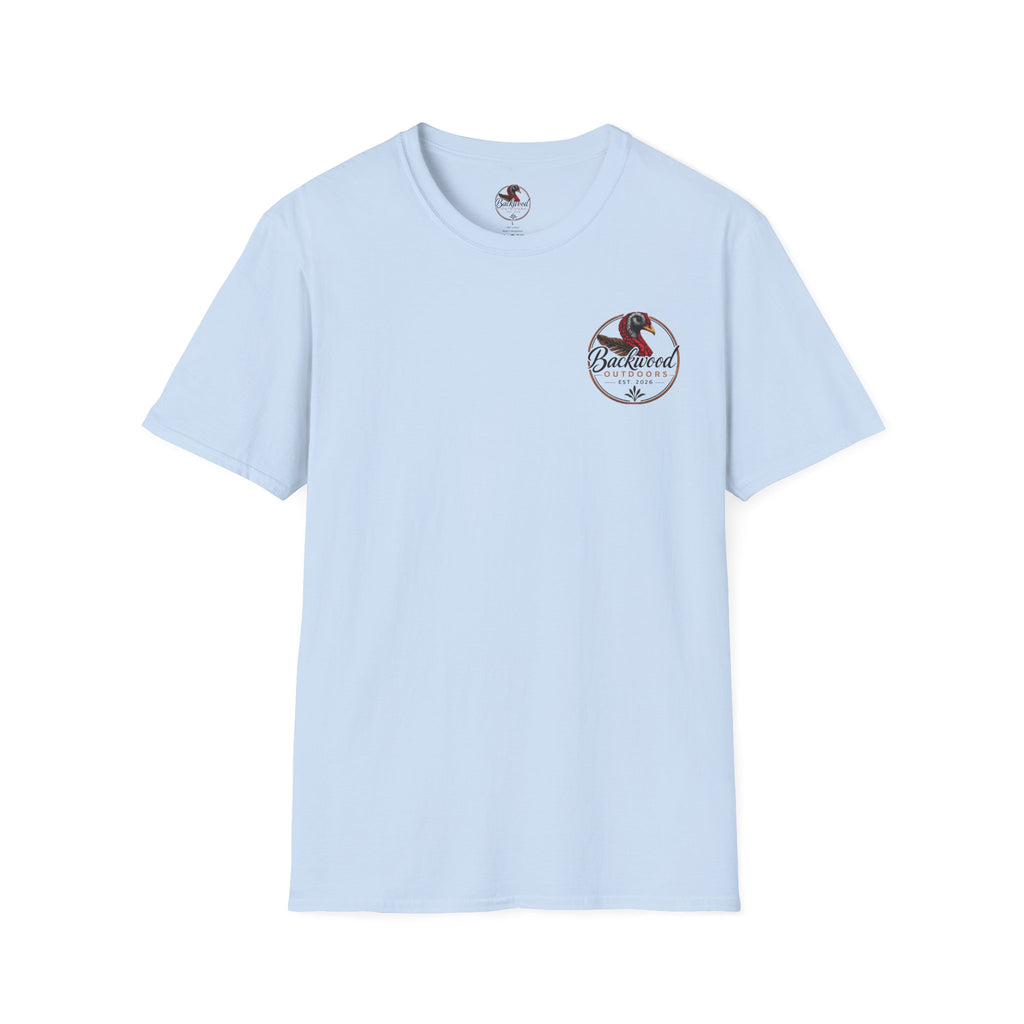 Backwood Outdoors Turkey Logo T-Shirt — Hunting & Outdoor Crew Tee