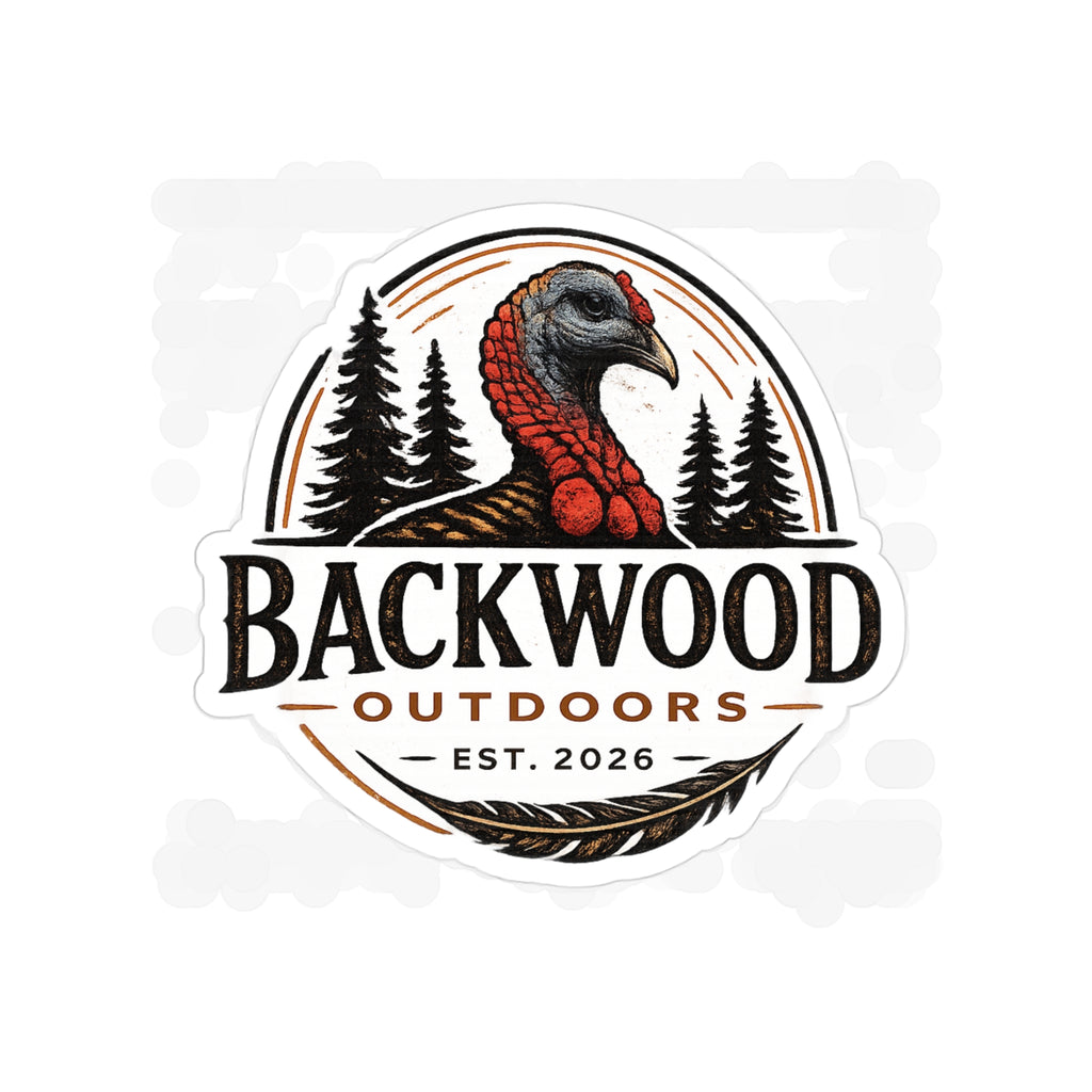 Outdoor Camping & Hunting Logo Sticker