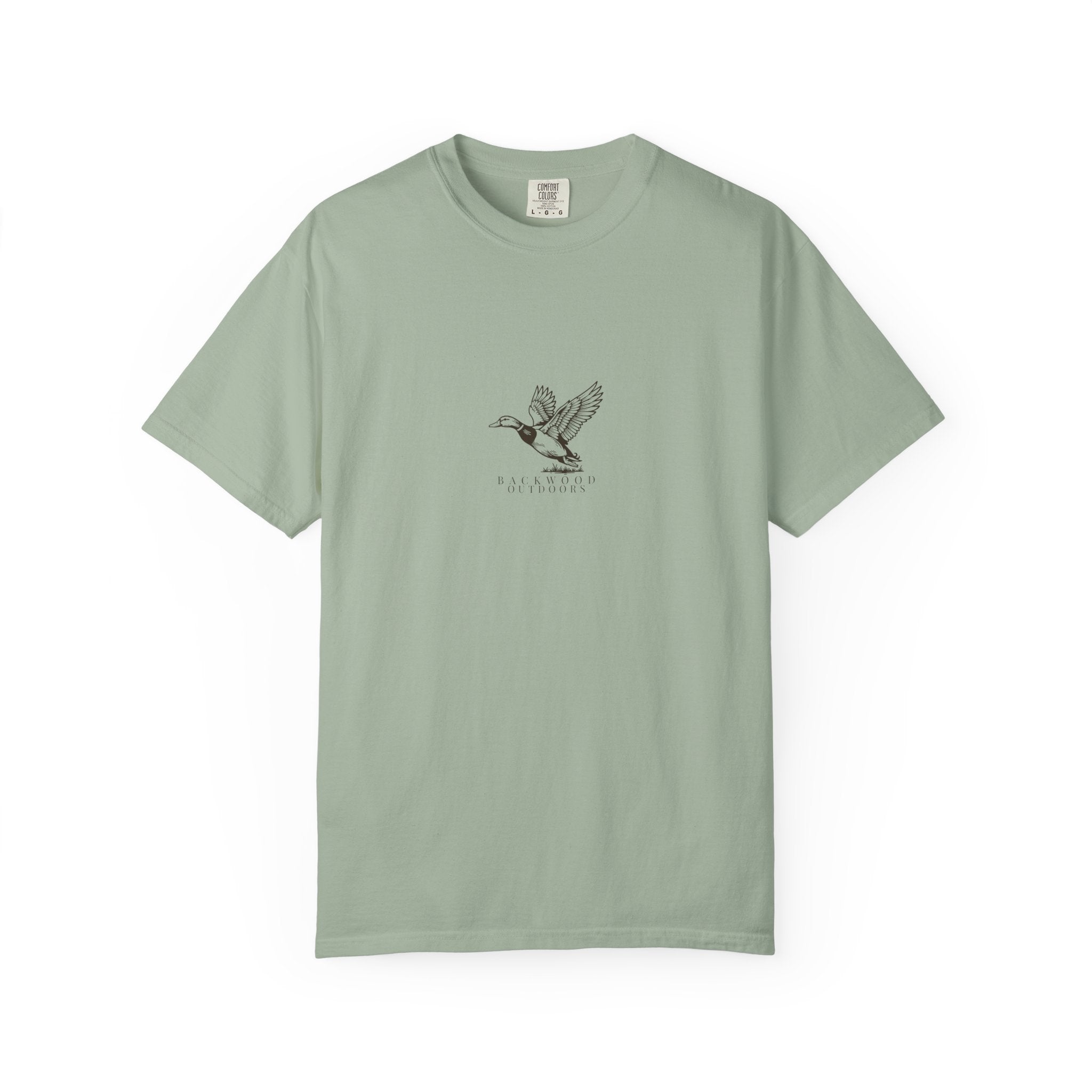 Flying Duck Graphic T-Shirt — Minimal Vintage Nature Tee