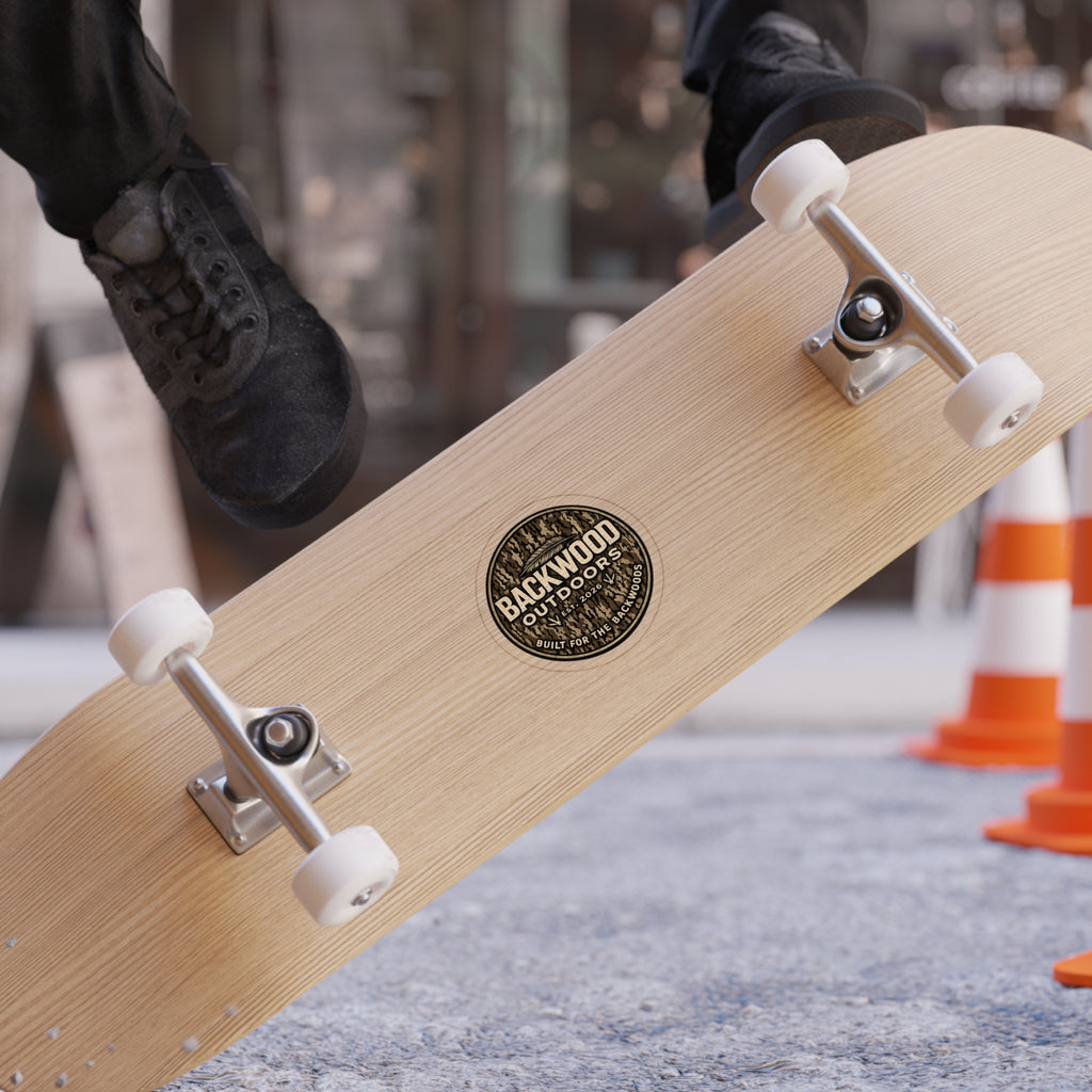 Built For The Backwoods Sticker