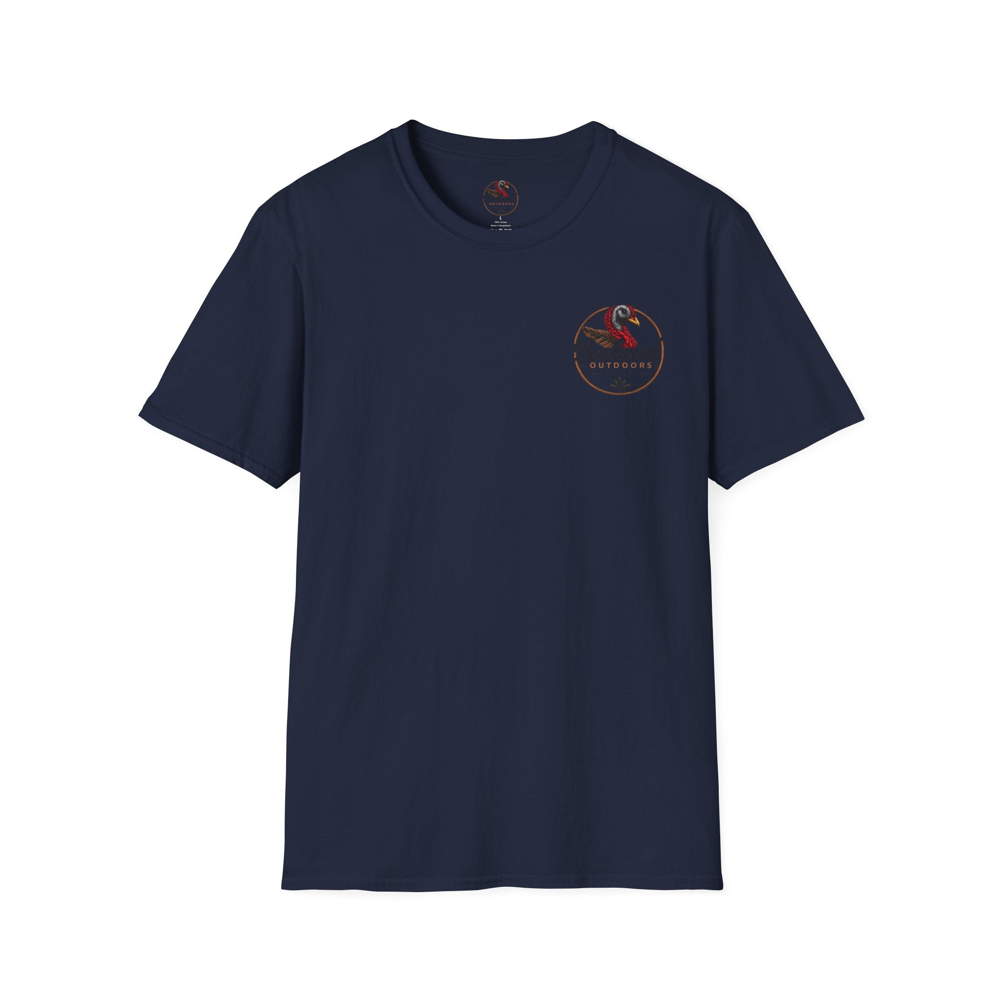 Backwood Outdoors Turkey Logo T-Shirt — Hunting & Outdoor Crew Tee
