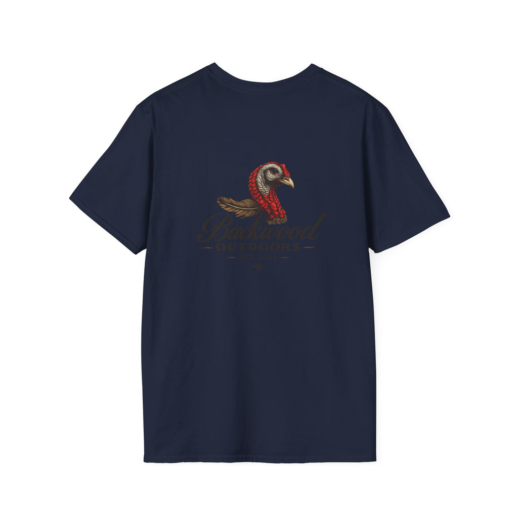 Backwood Outdoors Turkey Logo T-Shirt — Hunting & Outdoor Crew Tee