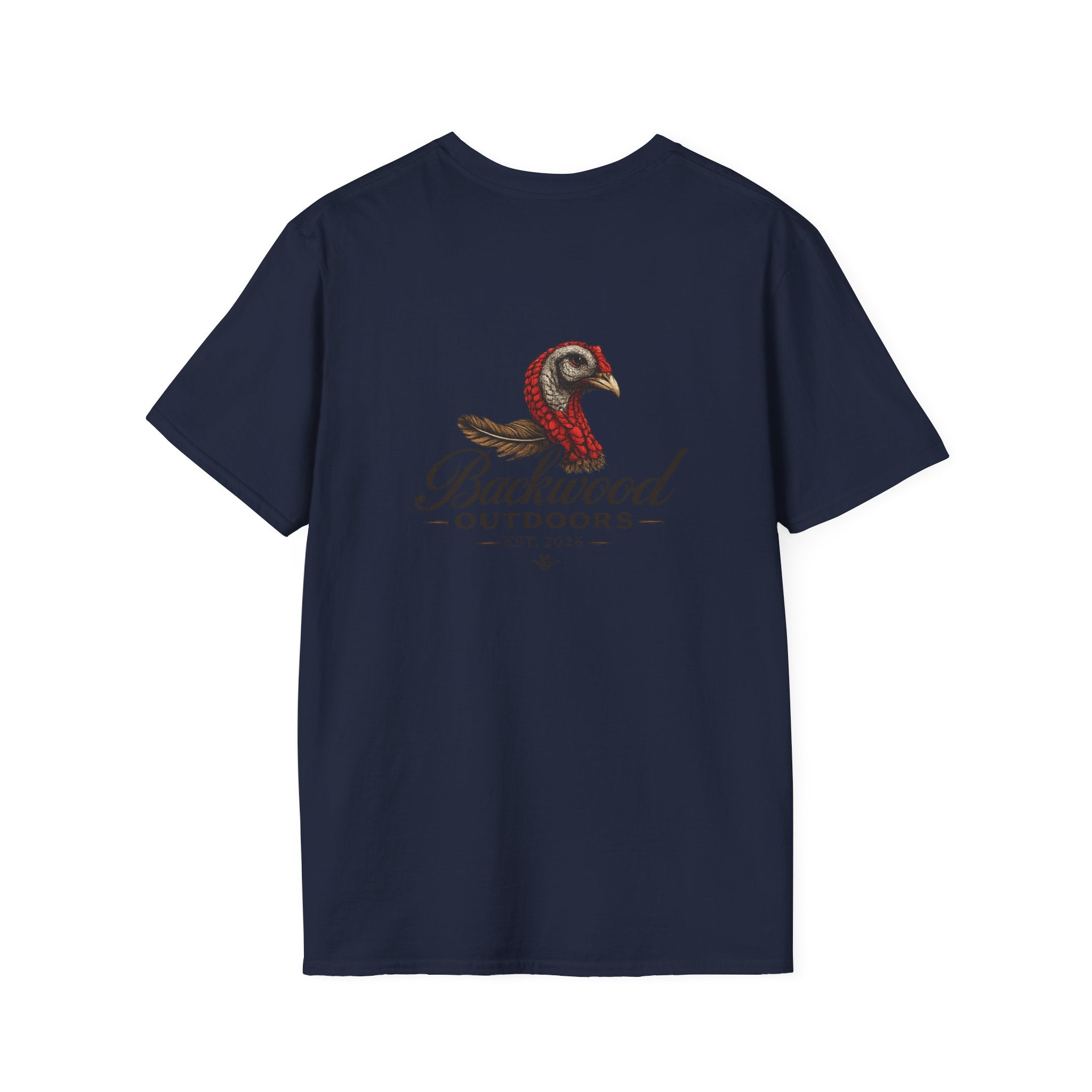 Backwood Outdoors Turkey Logo T-Shirt — Hunting & Outdoor Crew Tee